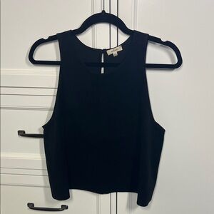 Wilfred Classic Faux Suede Black Tank Top